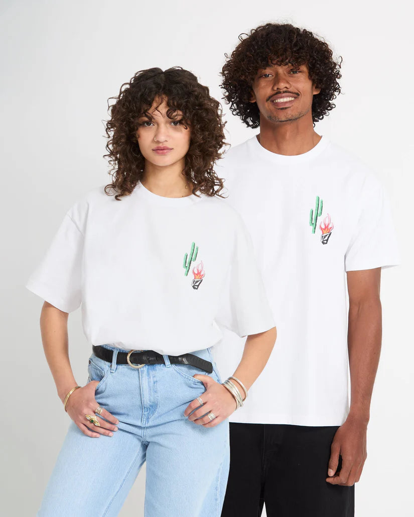 VOLCOM MICKEY MAISON II SS TEE - White - FREESTYLE LLORET
