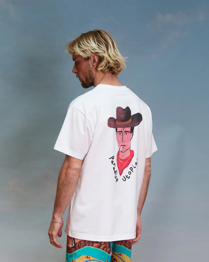 VOLCOM MICKEY MAISON II SS TEE - White - FREESTYLE LLORET