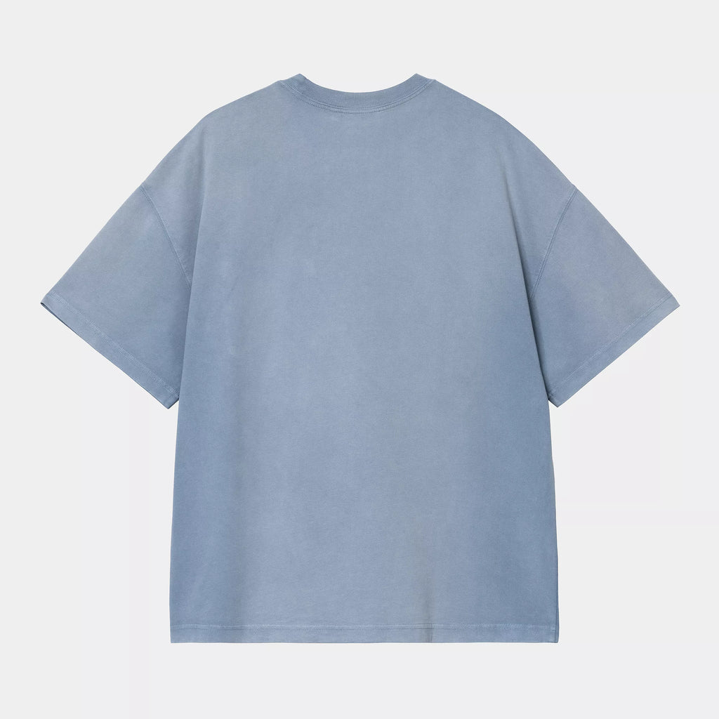 CARHARTT WIP S/S Hudson Pocket T-Shirt - Sorrent (chalk wash)