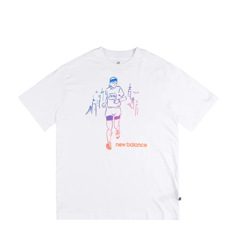NEW BALANCE Before and After T-Shirt - White