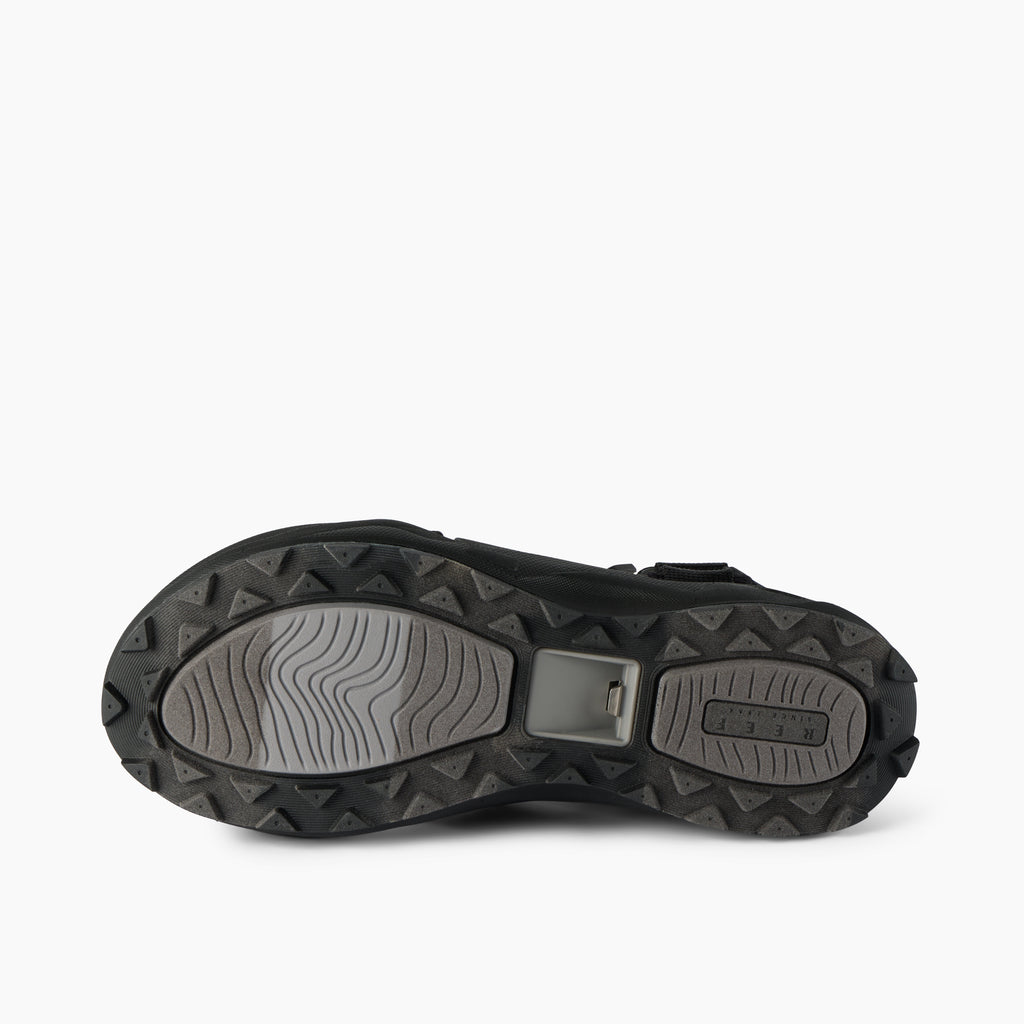 REEF FANNING LOW SANDAL - Black Silver