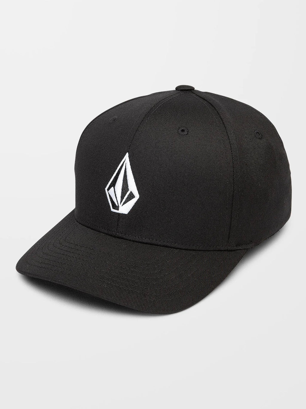 VOLCOM FULL STONE FLEXFIT HAT - Black