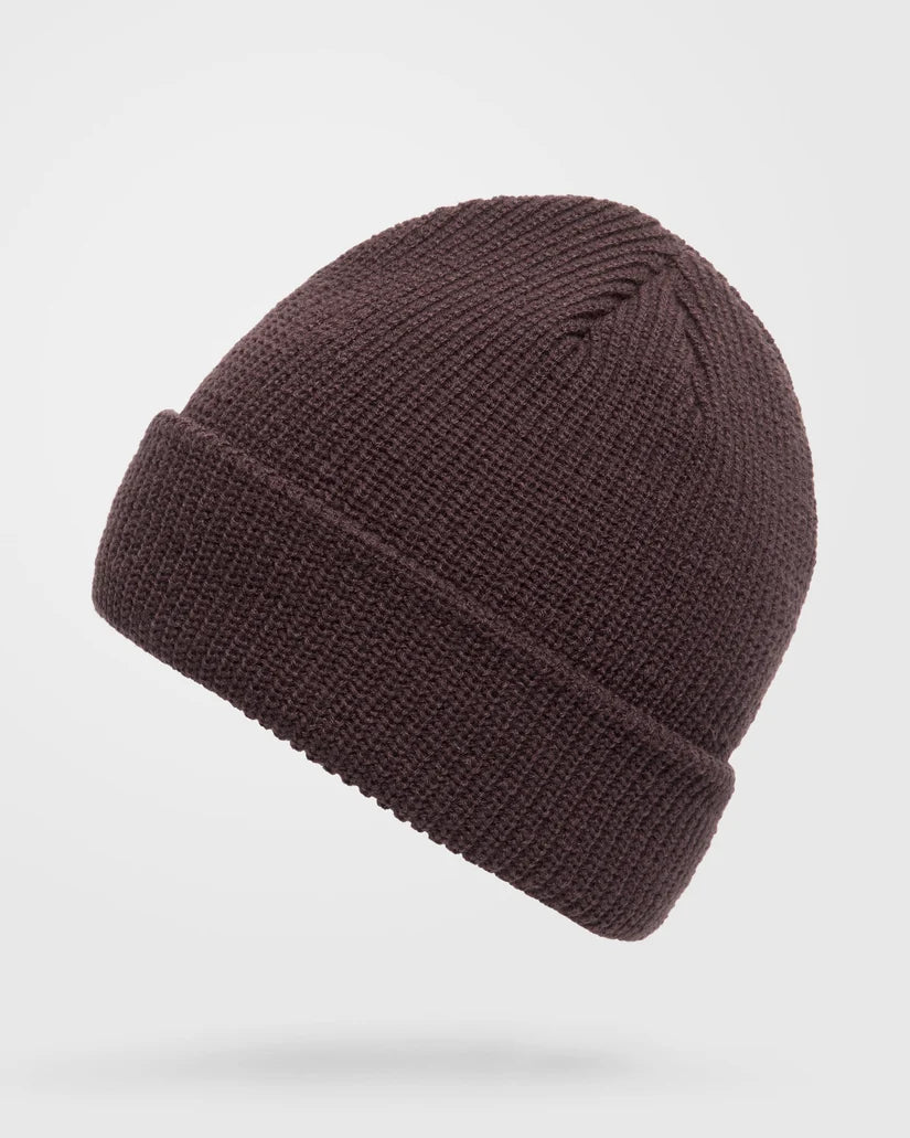 VOLCOM FULL STONE BEANIE - Raisin