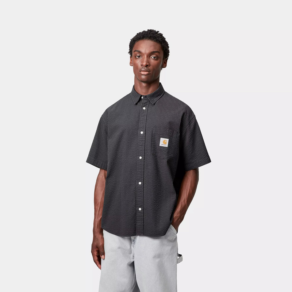 CARHARTT WIP S/S Toland T-Shirt - Toland Stripe Black