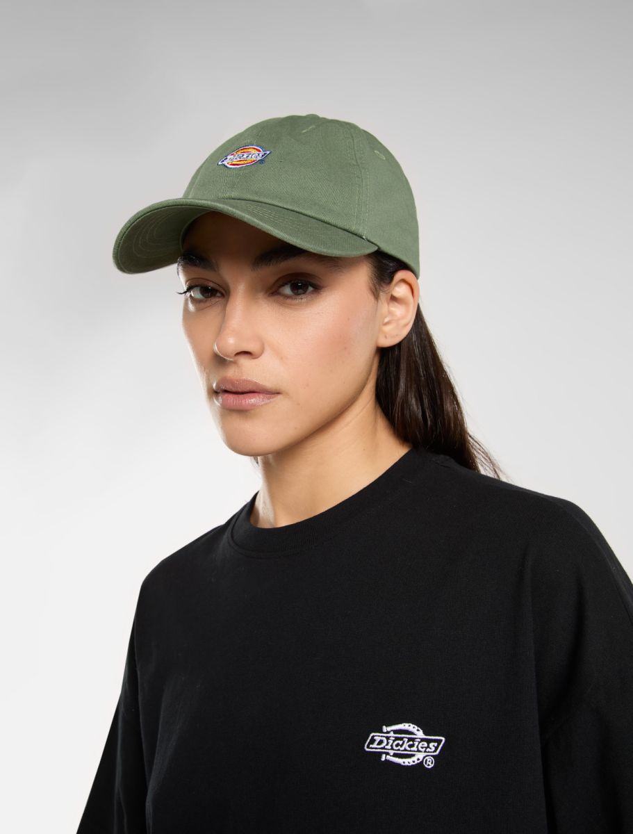 DICKIES HARDWICK CAP - Green Sea Spray