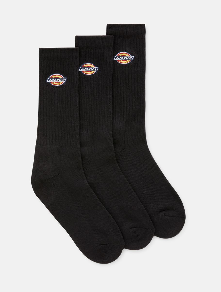 DICKIES VALLEY GROVE SOCKS 3-PACK - Black