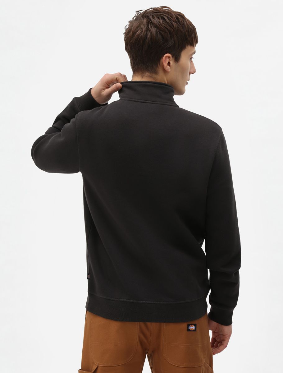 DICKIES OAKPORT QUARTER ZIP - Black