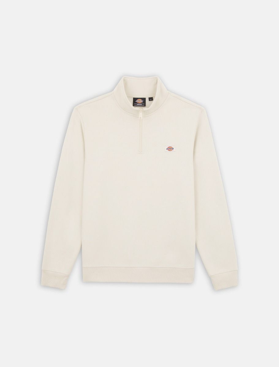 DICKIES OAKPORT QUARTER ZIP - Whitecap Grey