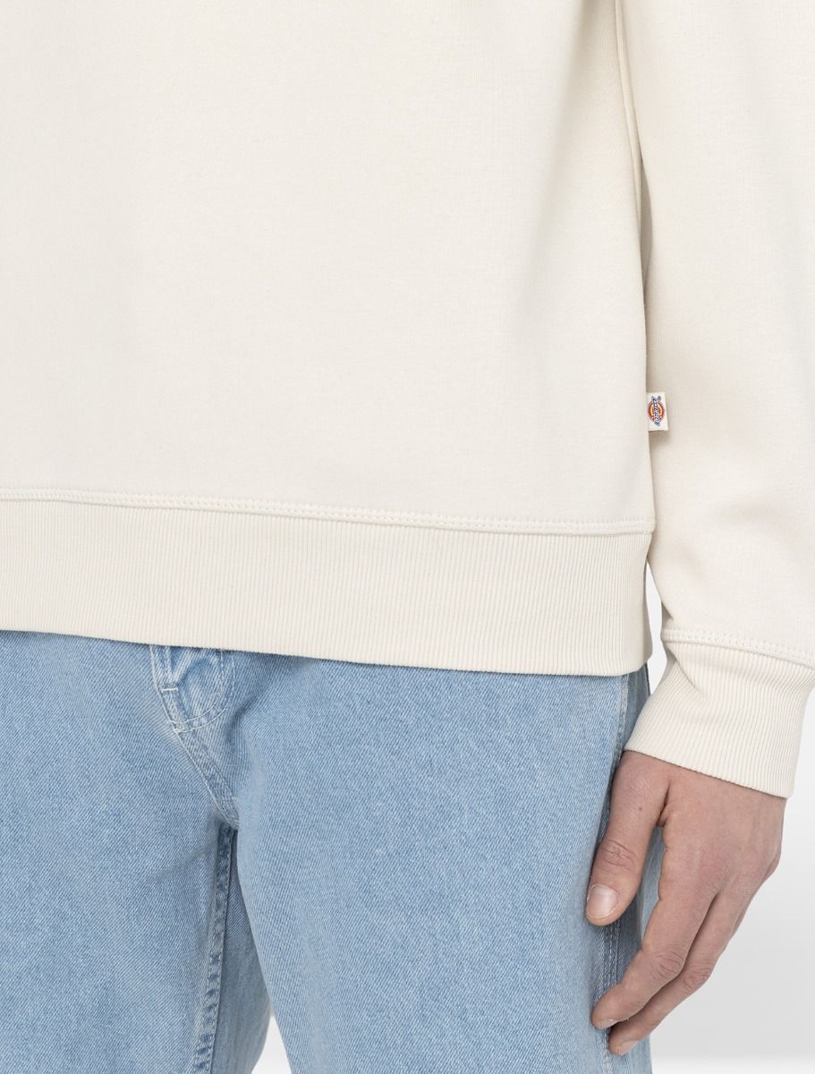 DICKIES OAKPORT QUARTER ZIP - Whitecap Grey