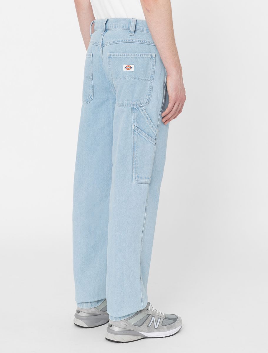 DICKIES GARYVILLE DENIM PANT - Vintage Blue