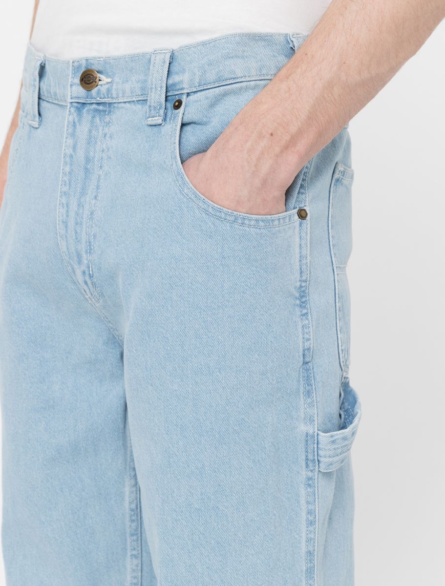 DICKIES GARYVILLE DENIM PANT - Vintage Blue