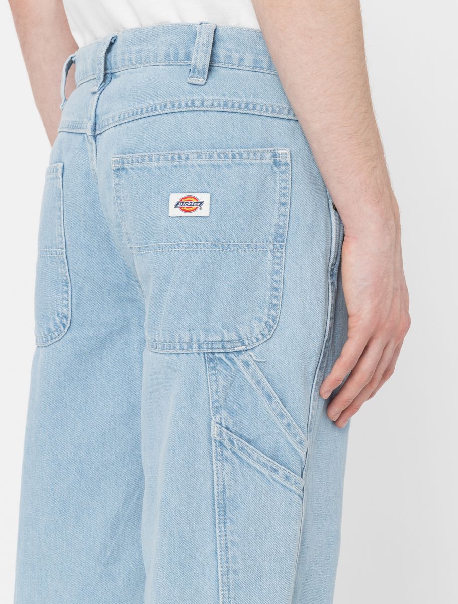 DICKIES GARYVILLE DENIM PANT - Vintage Blue