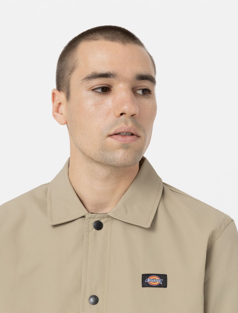 DICKIES OAKPORT COACH JACKET - Caqui/Khaki