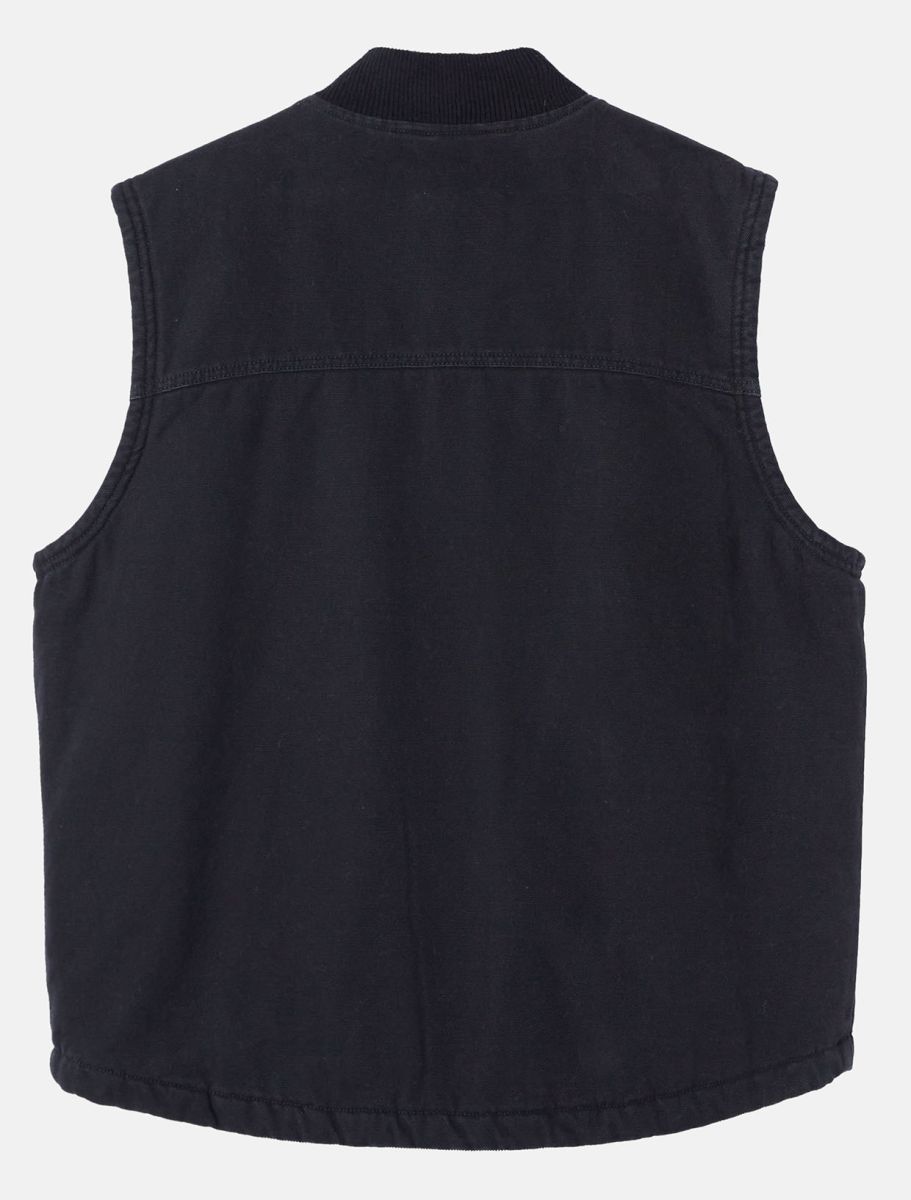 DICKIES Duck Canvas Vest - Stone Black Wash