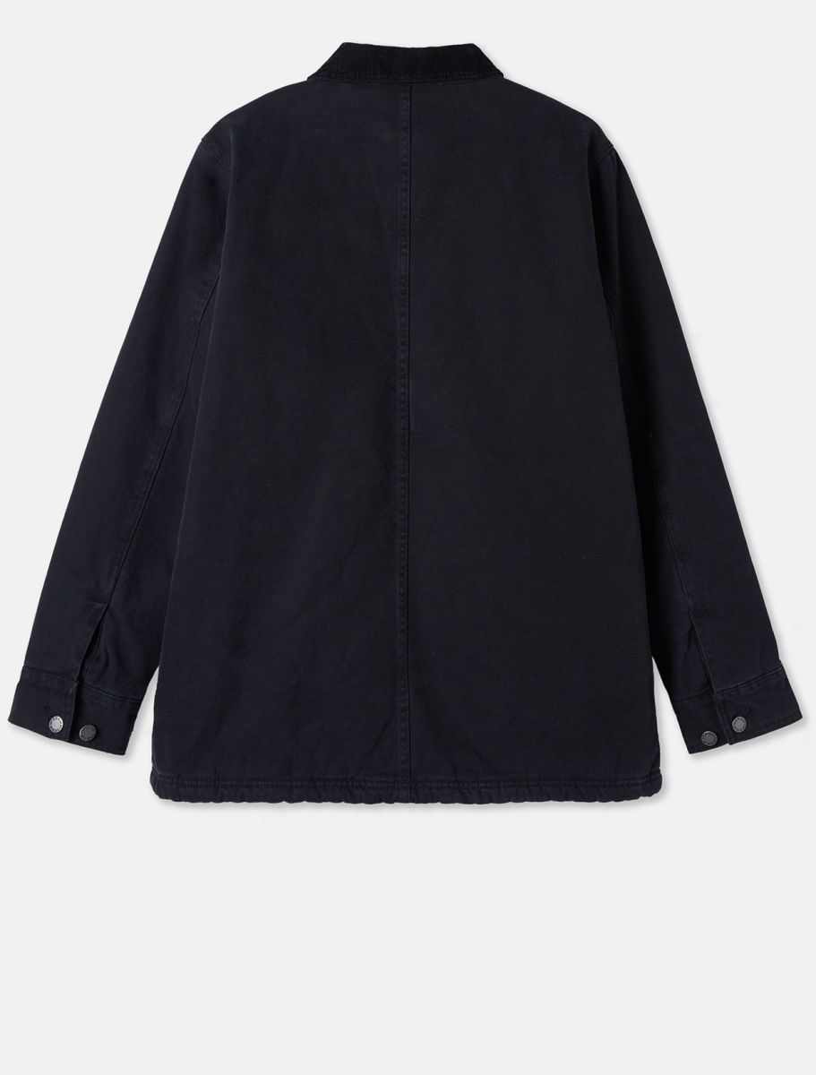 DICKIES Duck Canvas Chore Jacket - Stone Black Wash