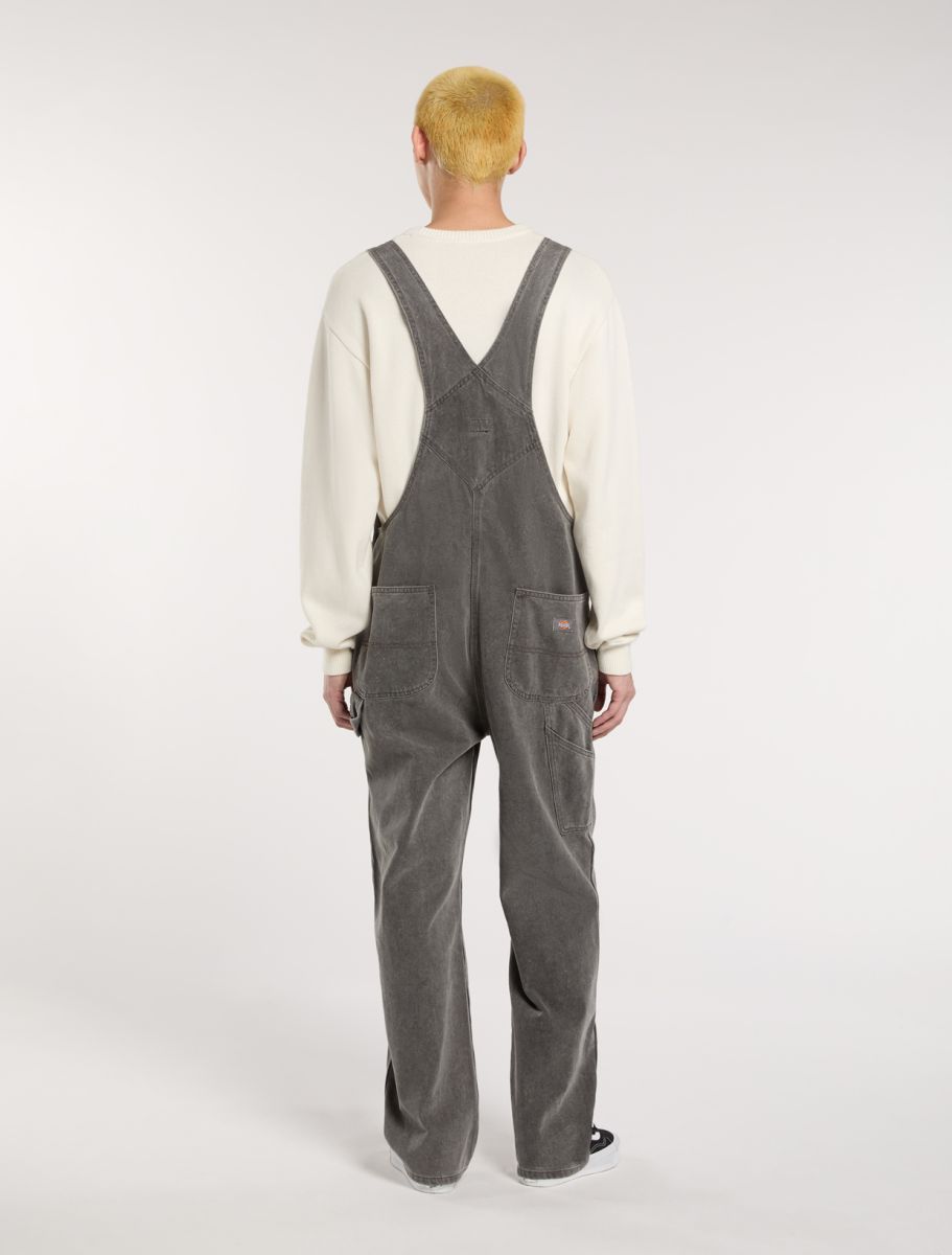 DICKIES CLASSIC DENIM BIB "PETO" - Grey Wash