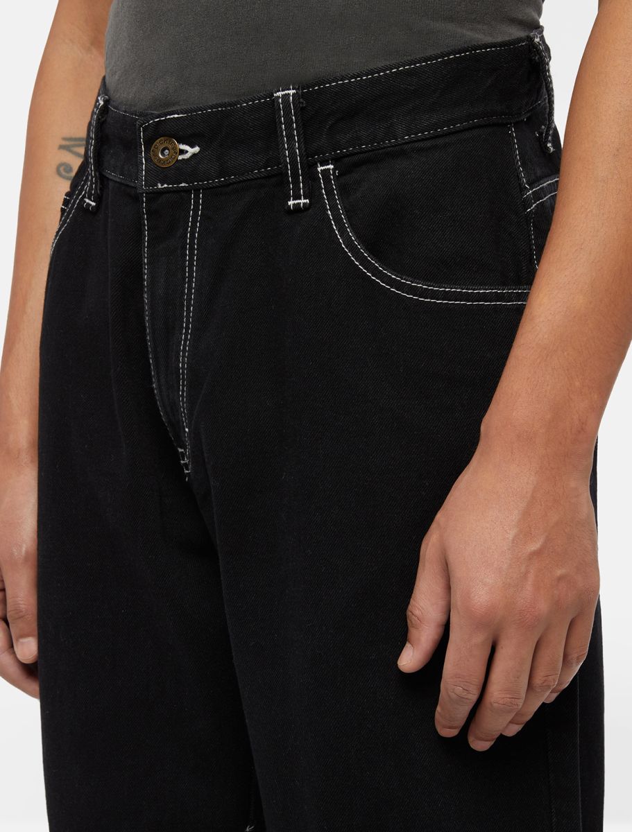 DICKIES Double Knee Denim - Black
