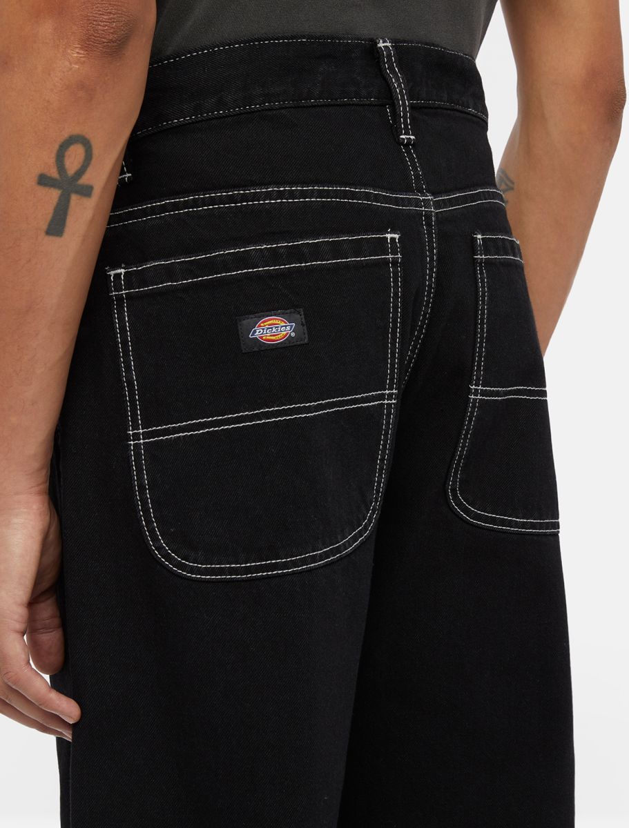 DICKIES Double Knee Denim - Black