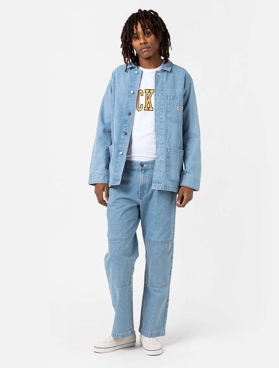 DICKIES Double Knee Denim - Light Wash