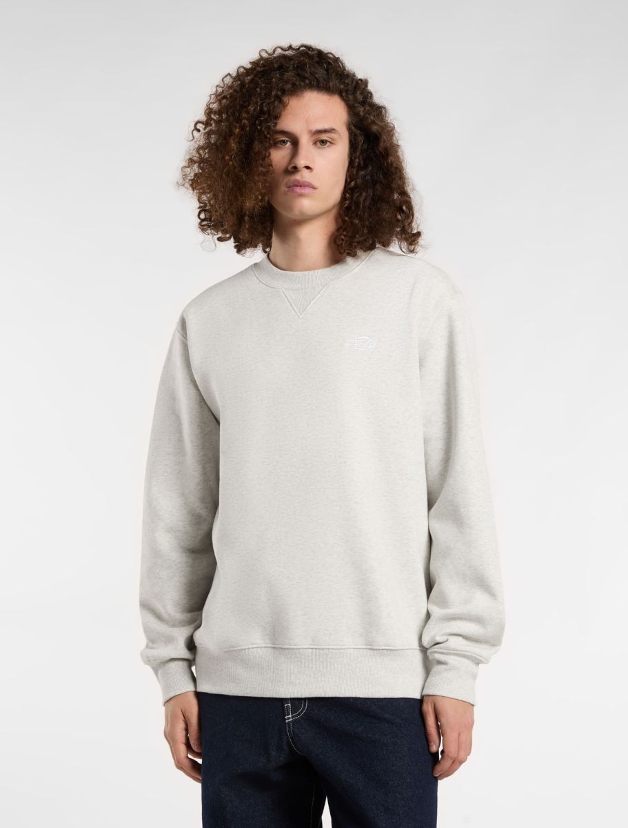 DICKIES SUMMERDALE SWEATSHIRT CREW - Light Grey