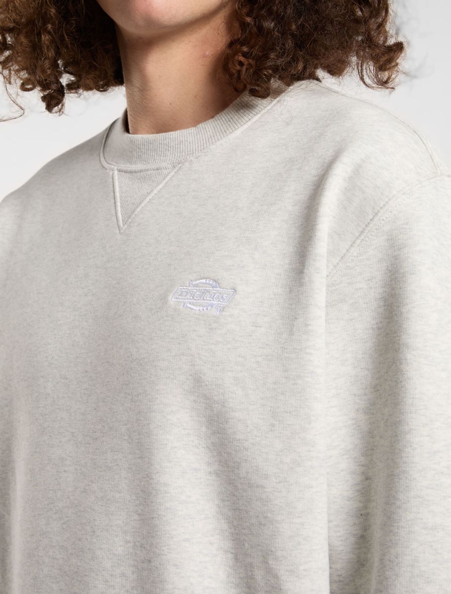 DICKIES SUMMERDALE SWEATSHIRT CREW - Light Grey