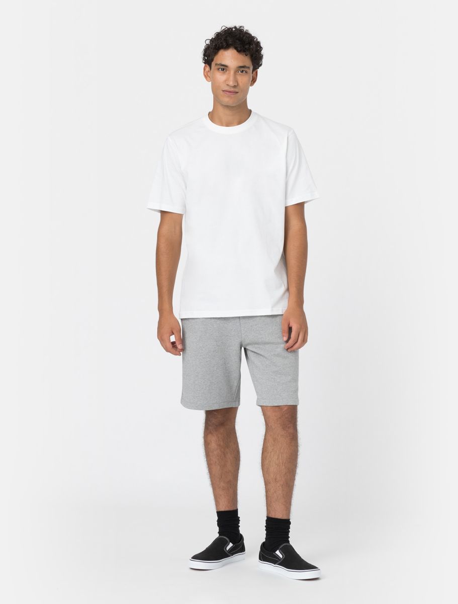 DICKIES MAPLETON SWEAT SHORT - Grey Melange