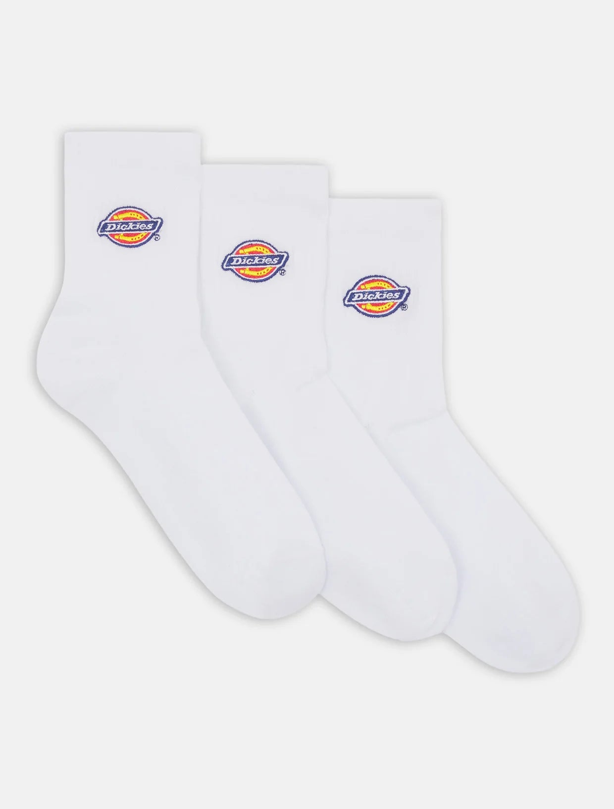 DICKIES VALLEY GROVE MID SOCKS 3-PACK - White