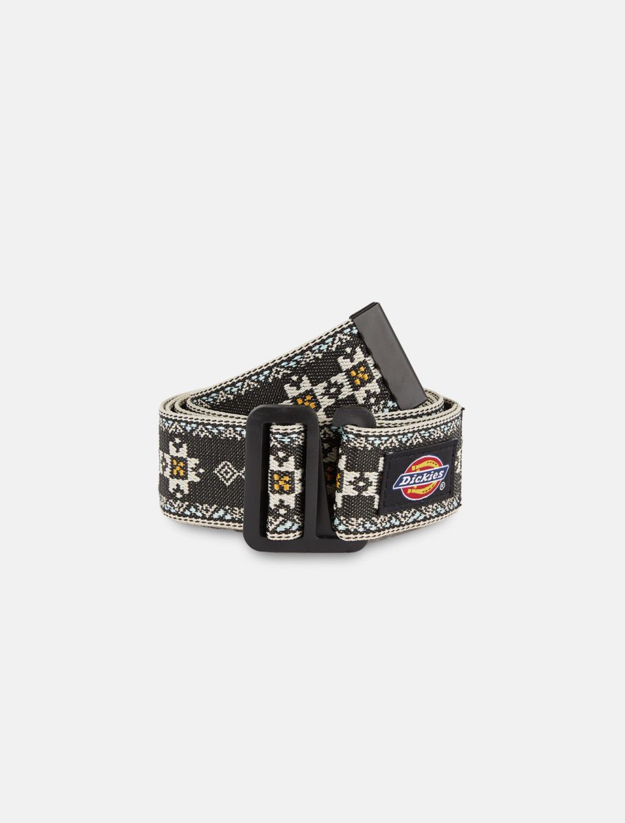 DICKIES HAYS BELT - Dark Blue Nordic Motif
