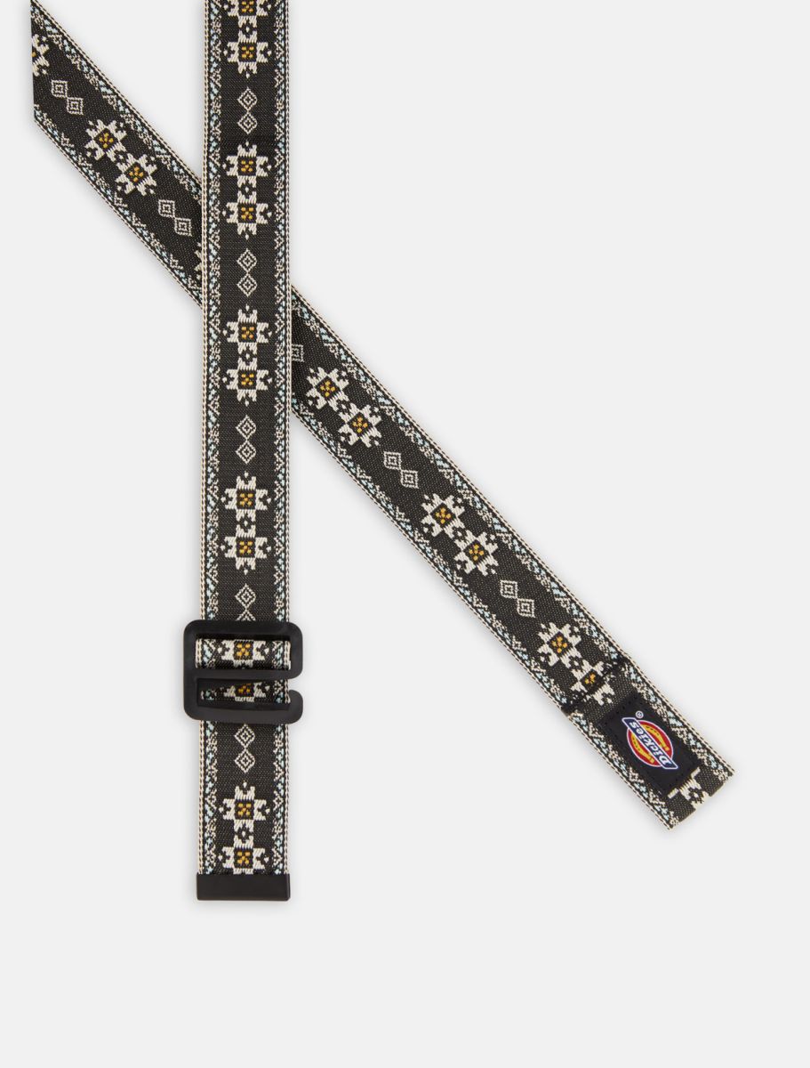 DICKIES HAYS BELT - Dark Blue Nordic Motif
