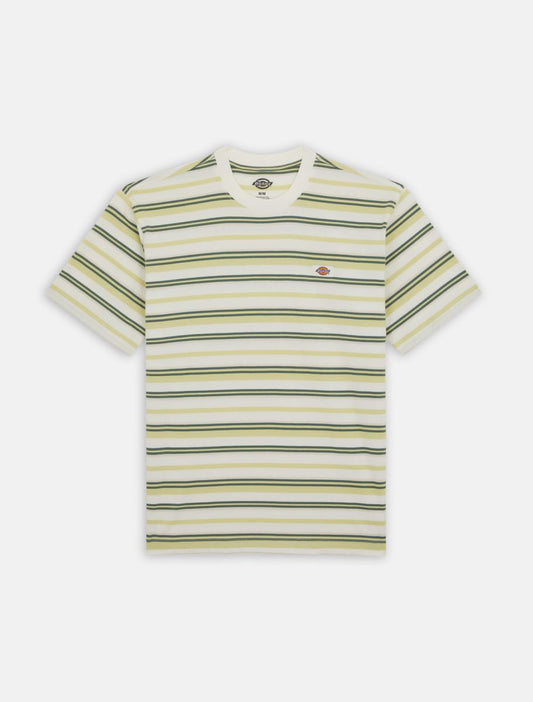 DICKIES GLADE SPRING SS TEE - Yellow/Stripes