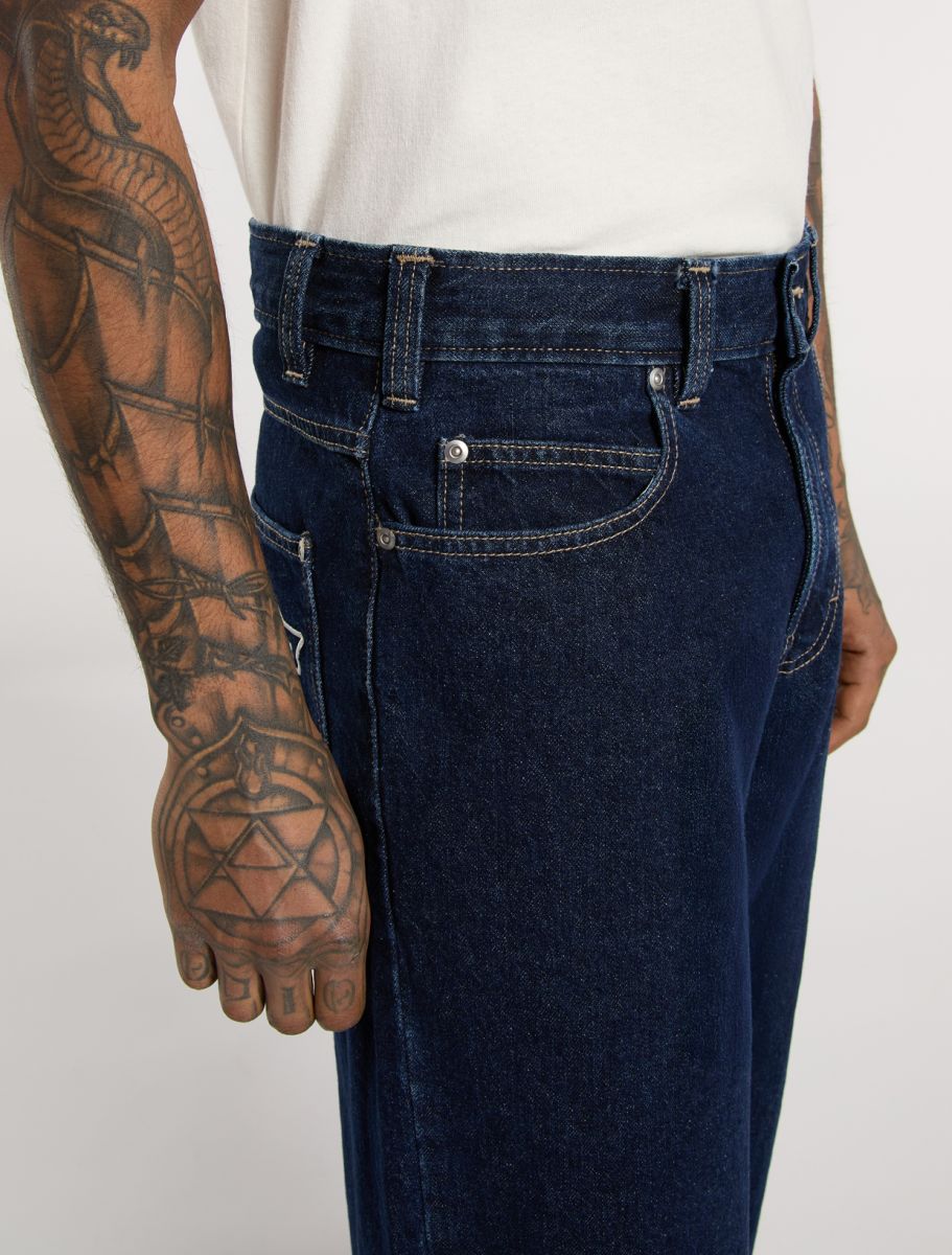 DICKIES HILHAM Baggy Denim Pant - Dark Blue
