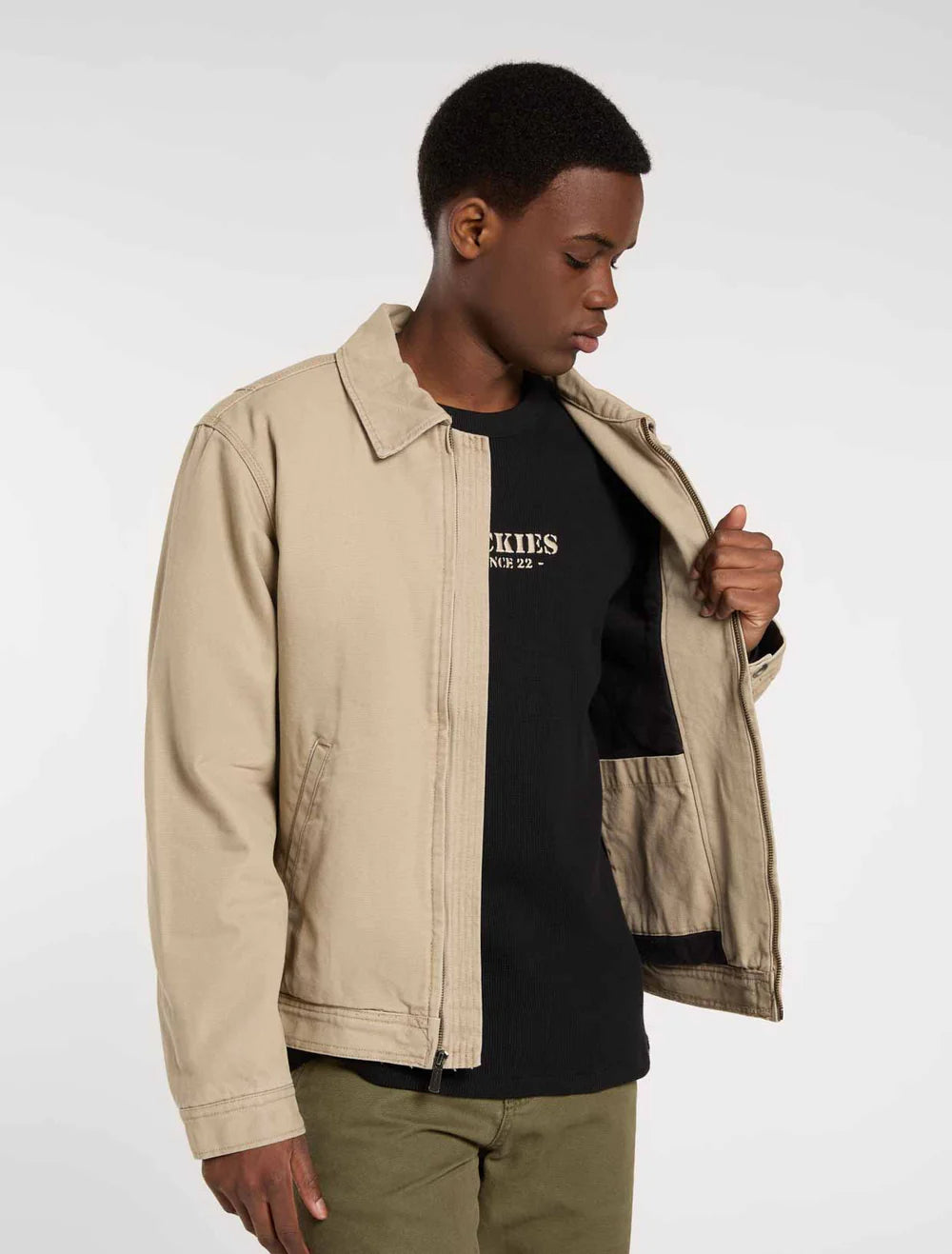 DICKIES PAINTER JACKET - Desert Sand Beige