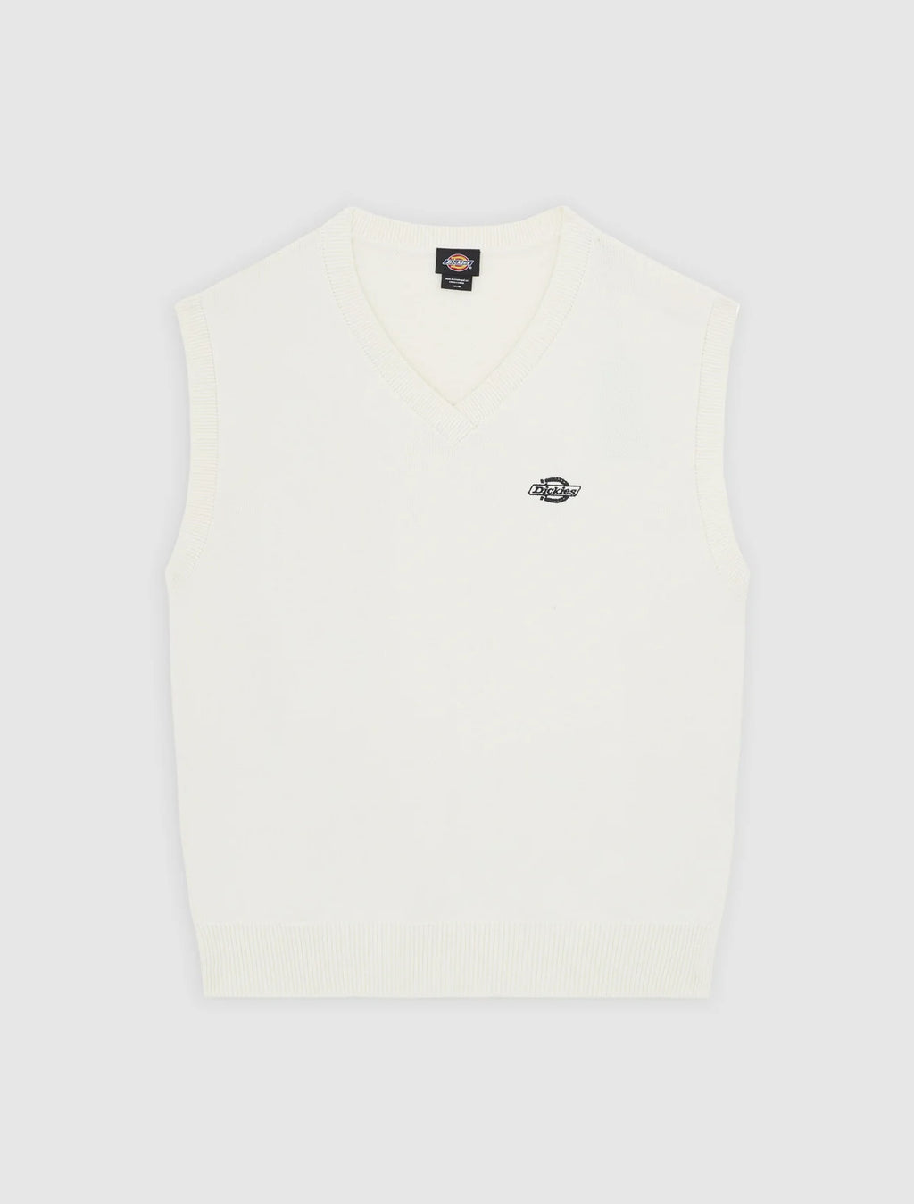 DICKIES SUMMERDALE SWEATER VEST - Egret Beige