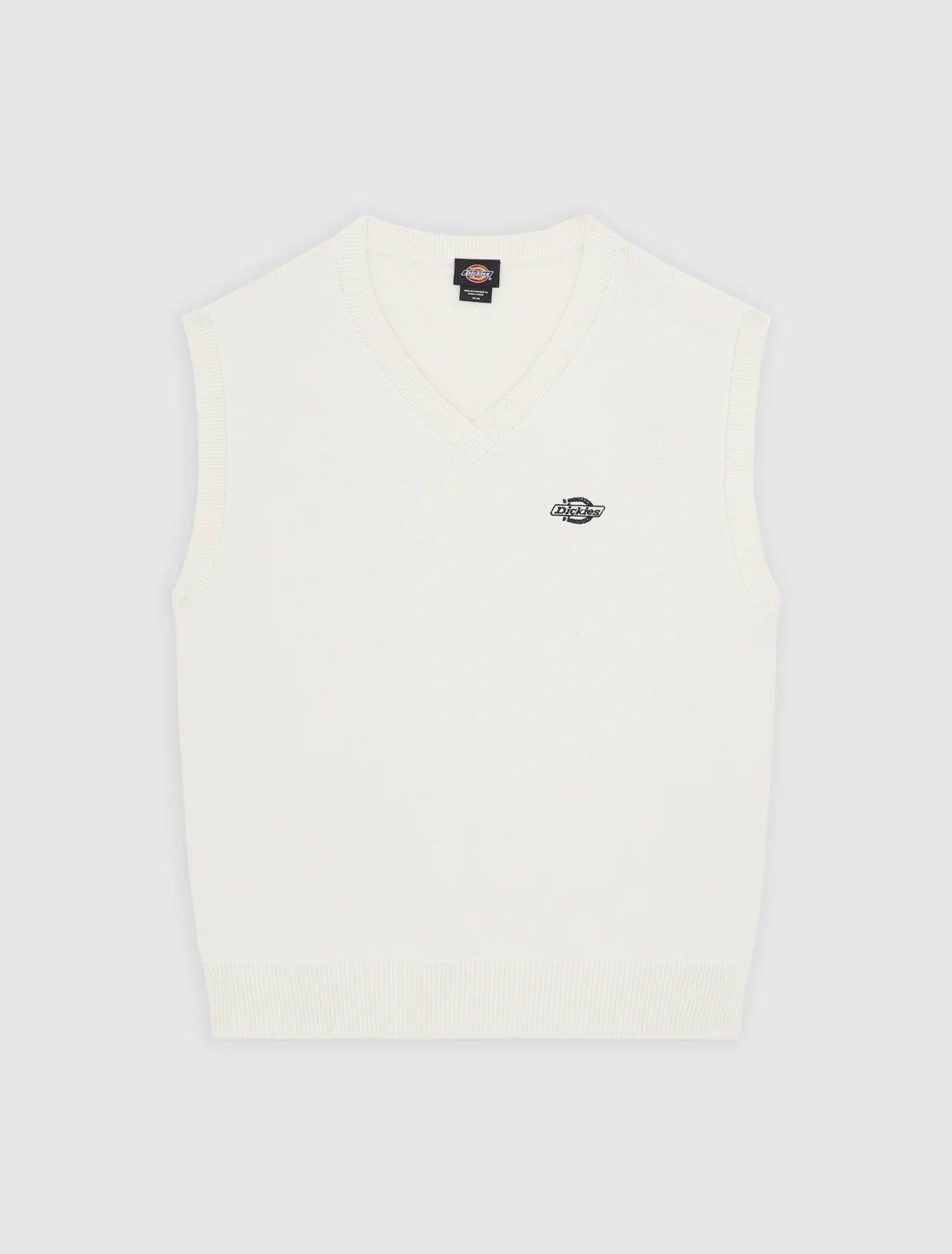 DICKIES SUMMERDALE SWEATER VEST - Egret Beige