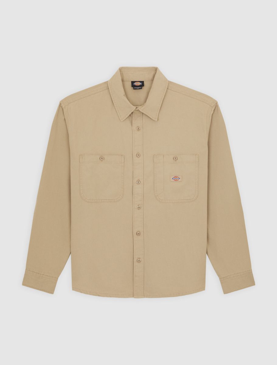 DICKIES CANVAS SHIRT - Dark Sand Beige