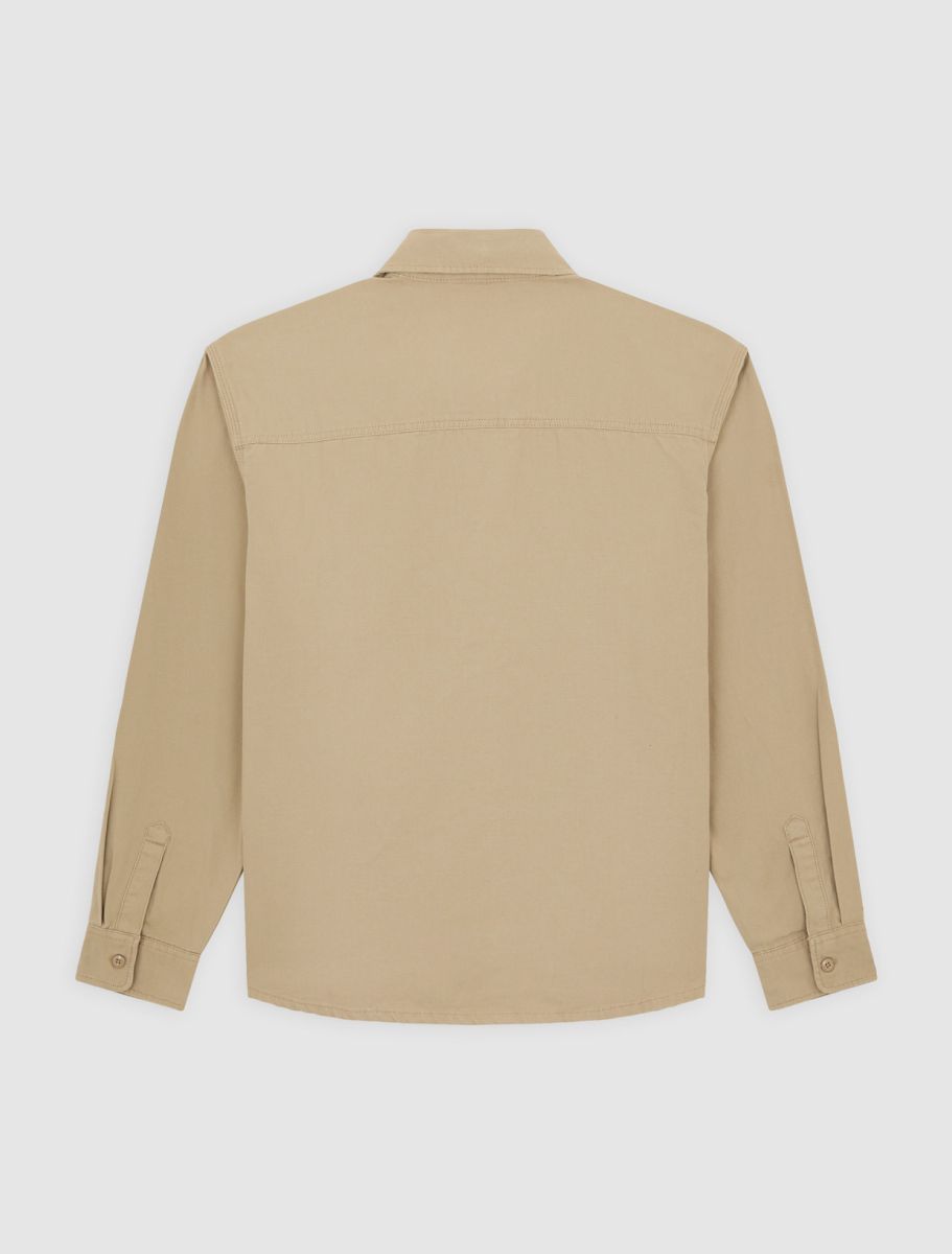 DICKIES CANVAS SHIRT - Dark Sand Beige