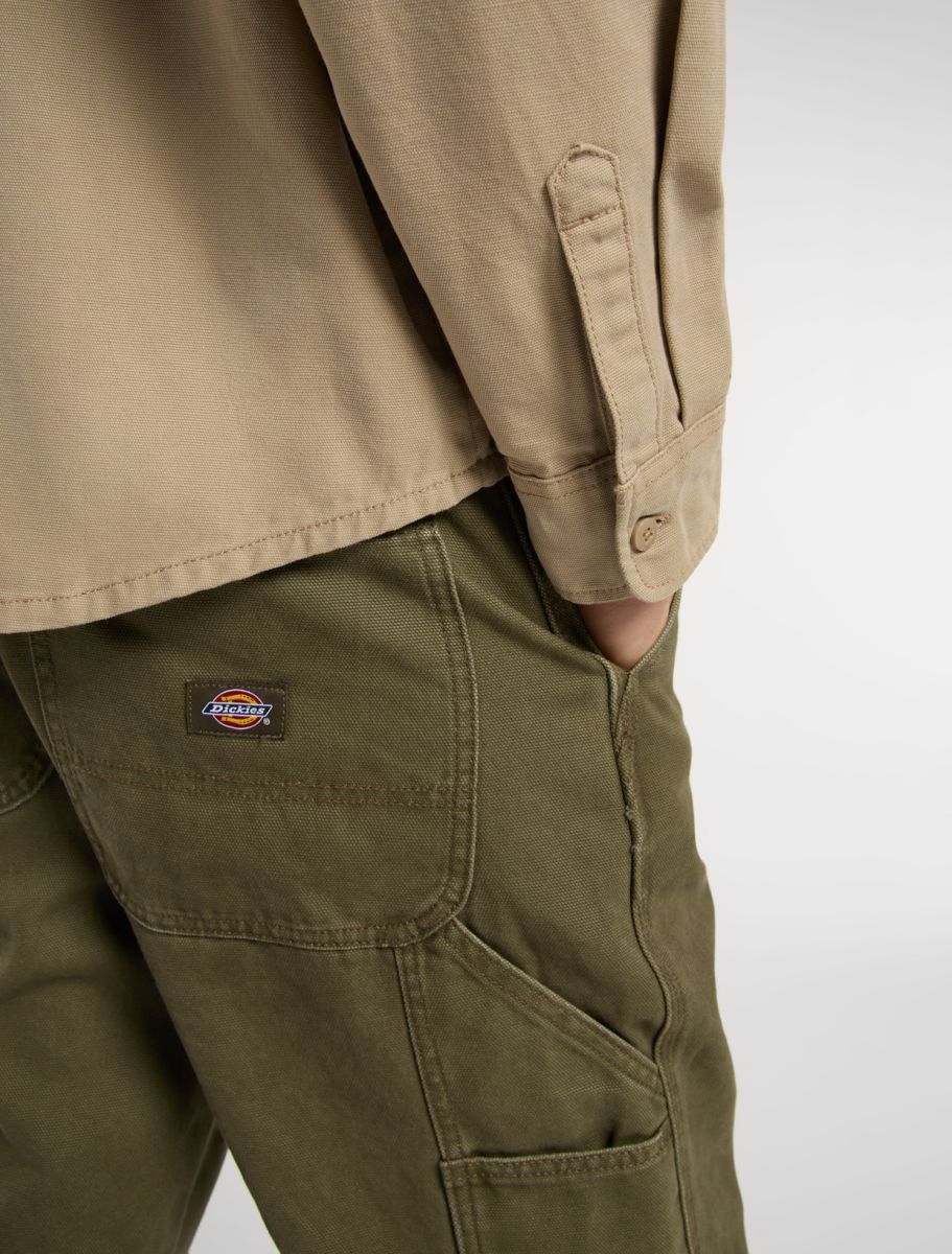 DICKIES CANVAS SHIRT - Dark Sand Beige