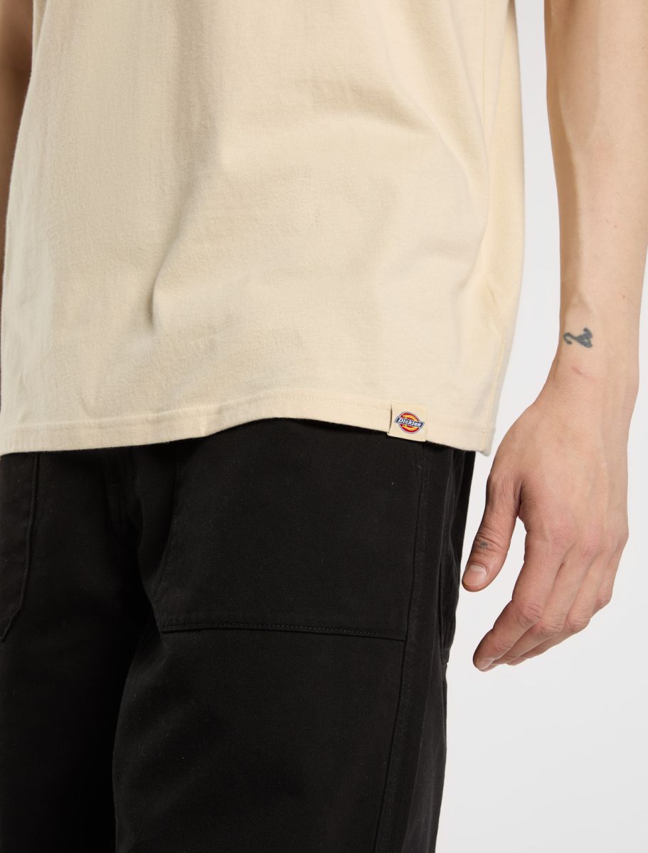 DICKIES APISON S/S Tee - Beige Wood Ash