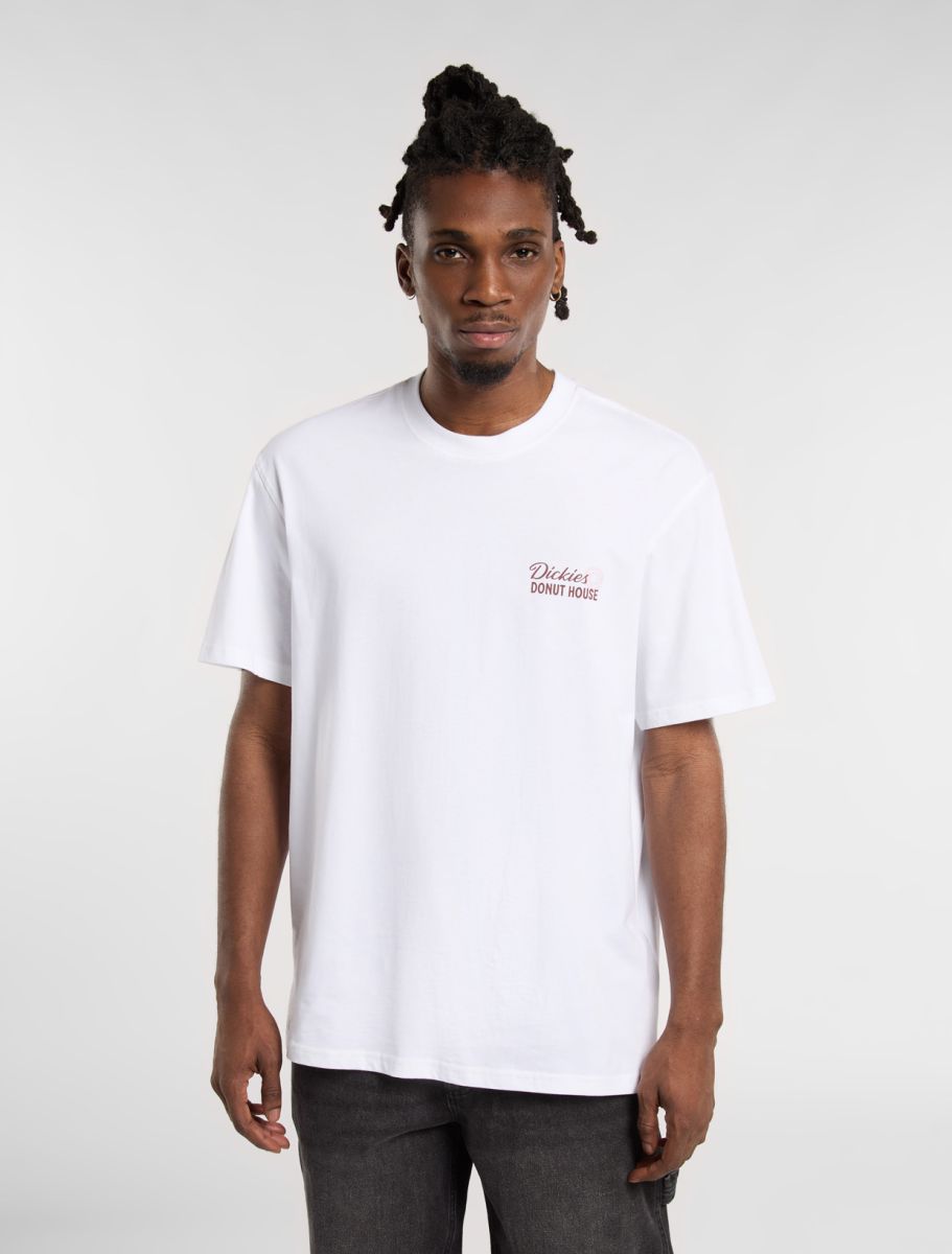 DICKIES Donut House SS Tee - White