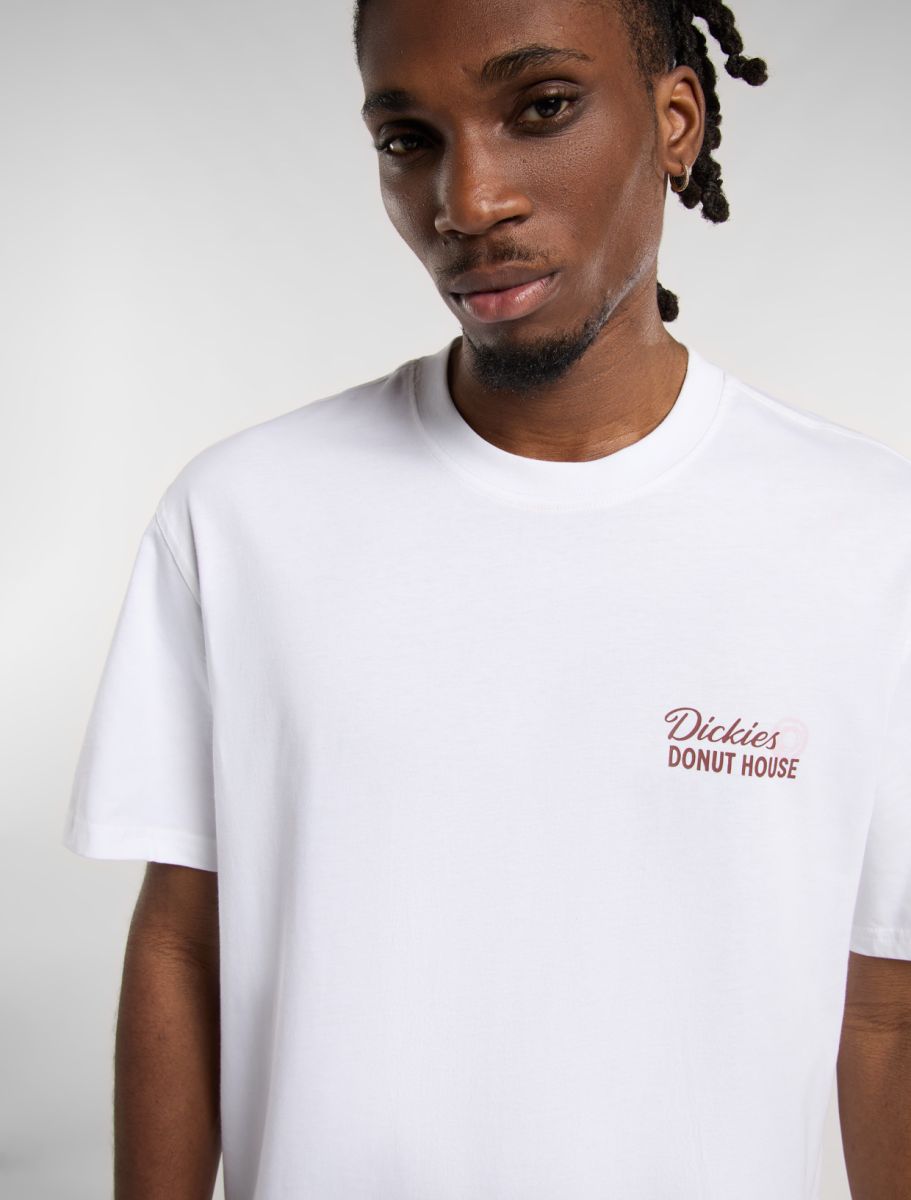 DICKIES Donut House SS Tee - White
