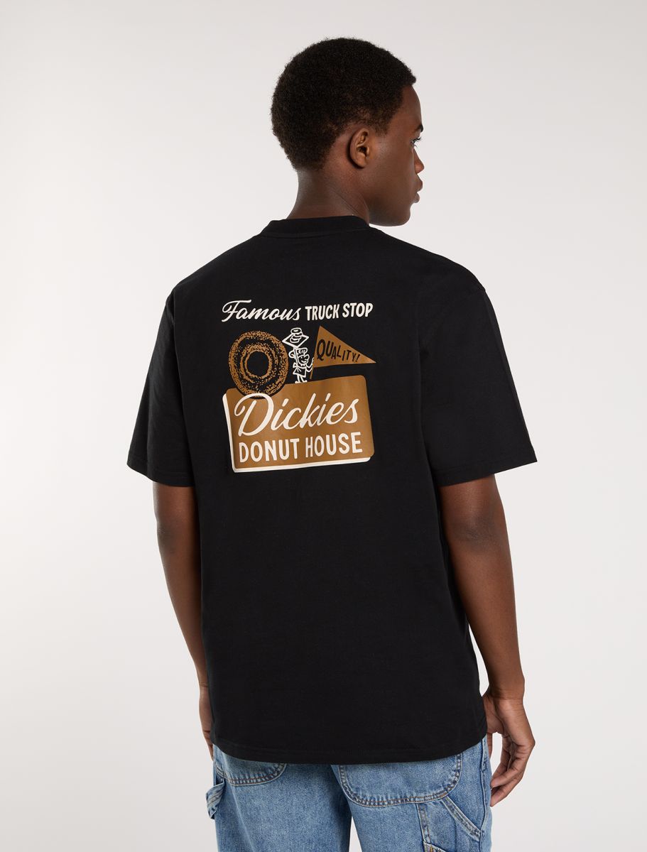 DICKIES Donut House SS Tee - Black