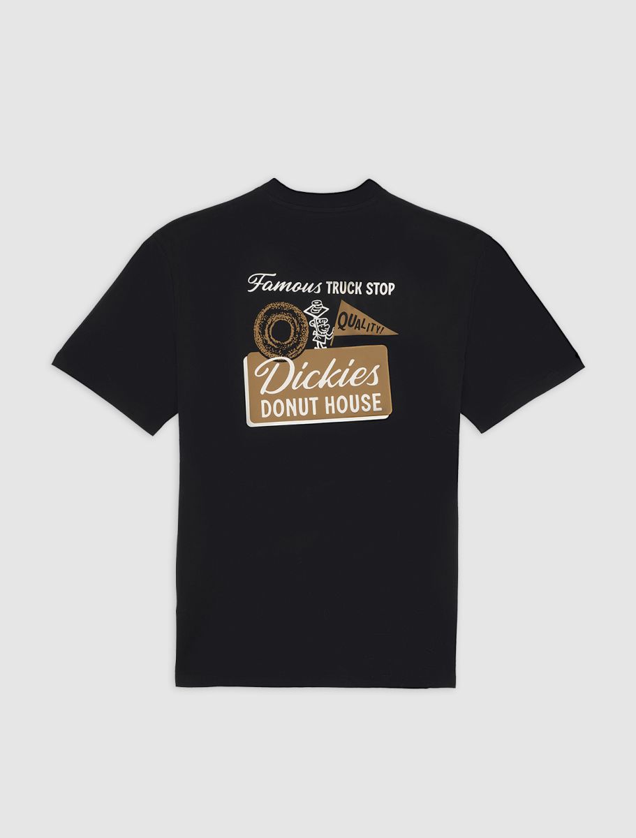 DICKIES Donut House SS Tee - Black