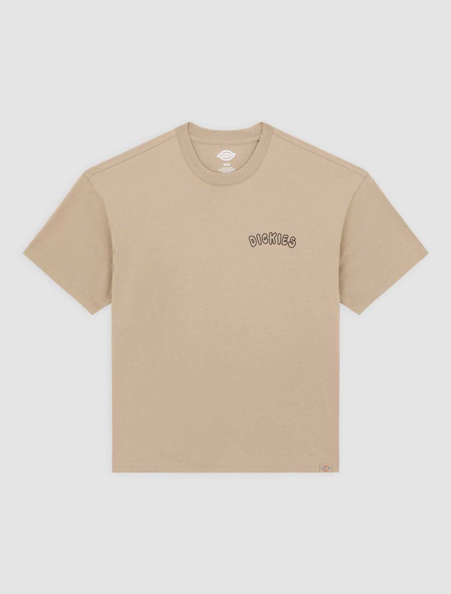 DICKIES Decartuville SS Tee - Sand Arena