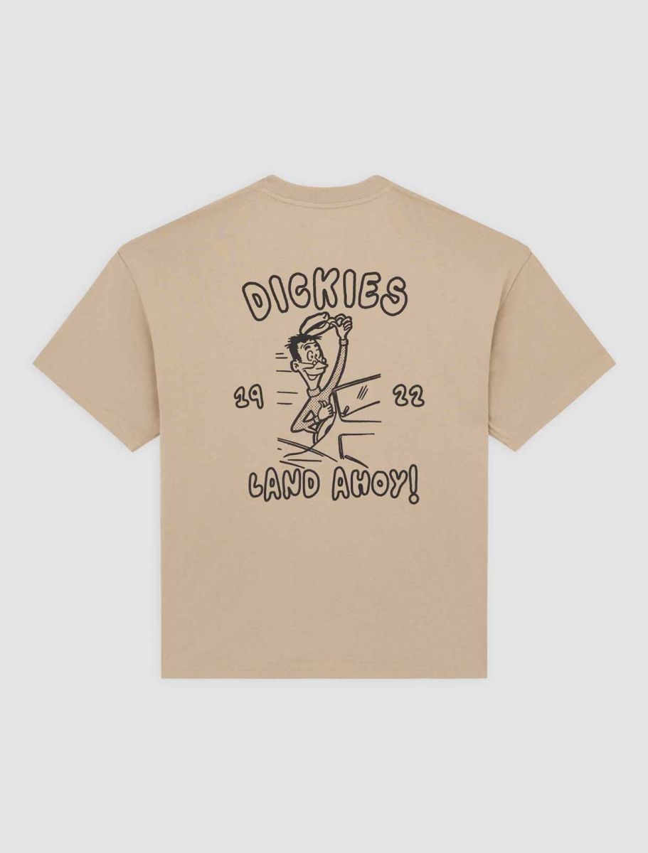 DICKIES Decartuville SS Tee - Sand Arena