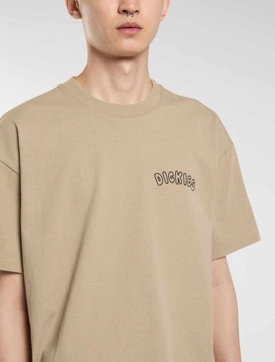 DICKIES Decartuville SS Tee - Sand Arena