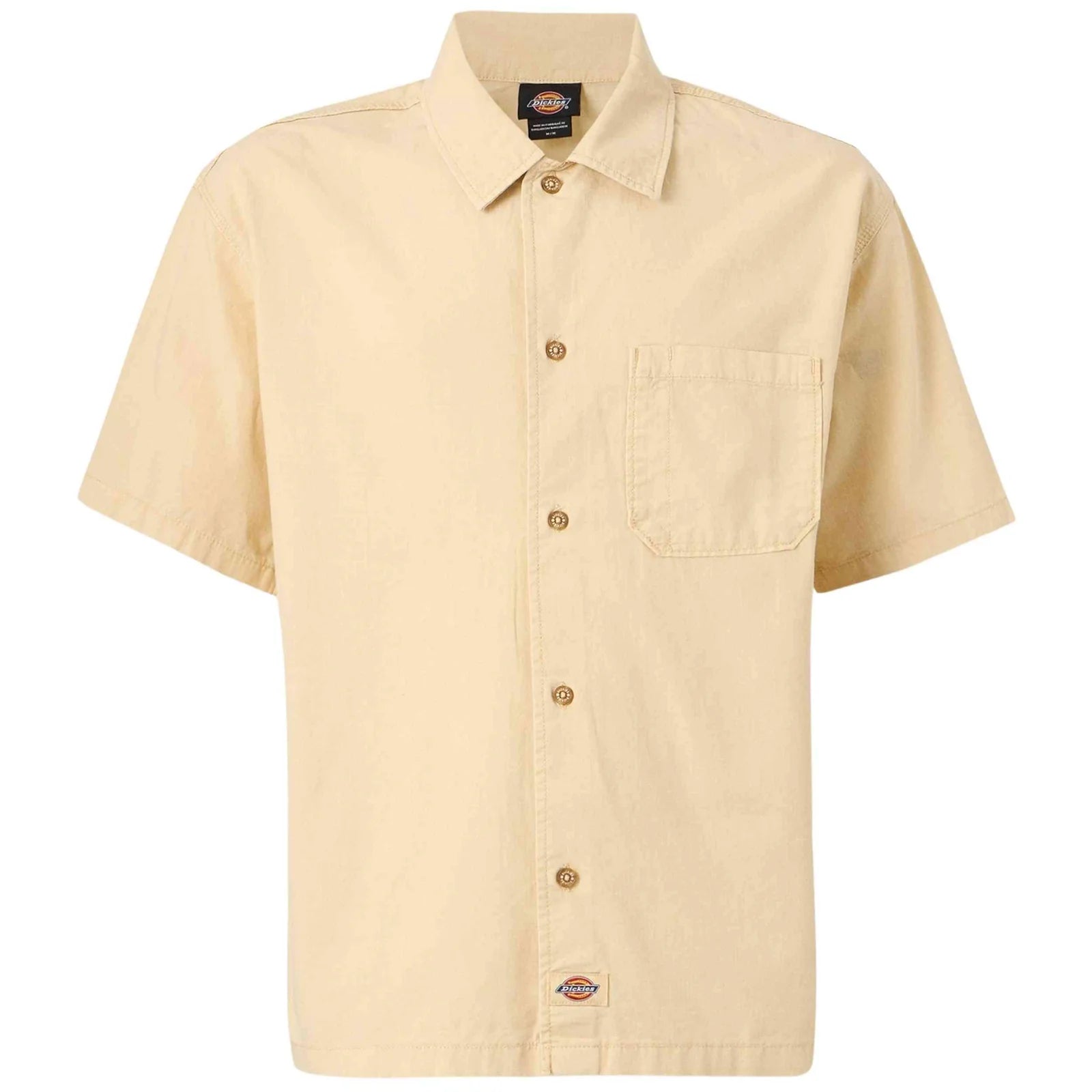 DICKIES Vernal S/S SHIRT - Beige - FREESTYLE LLORET