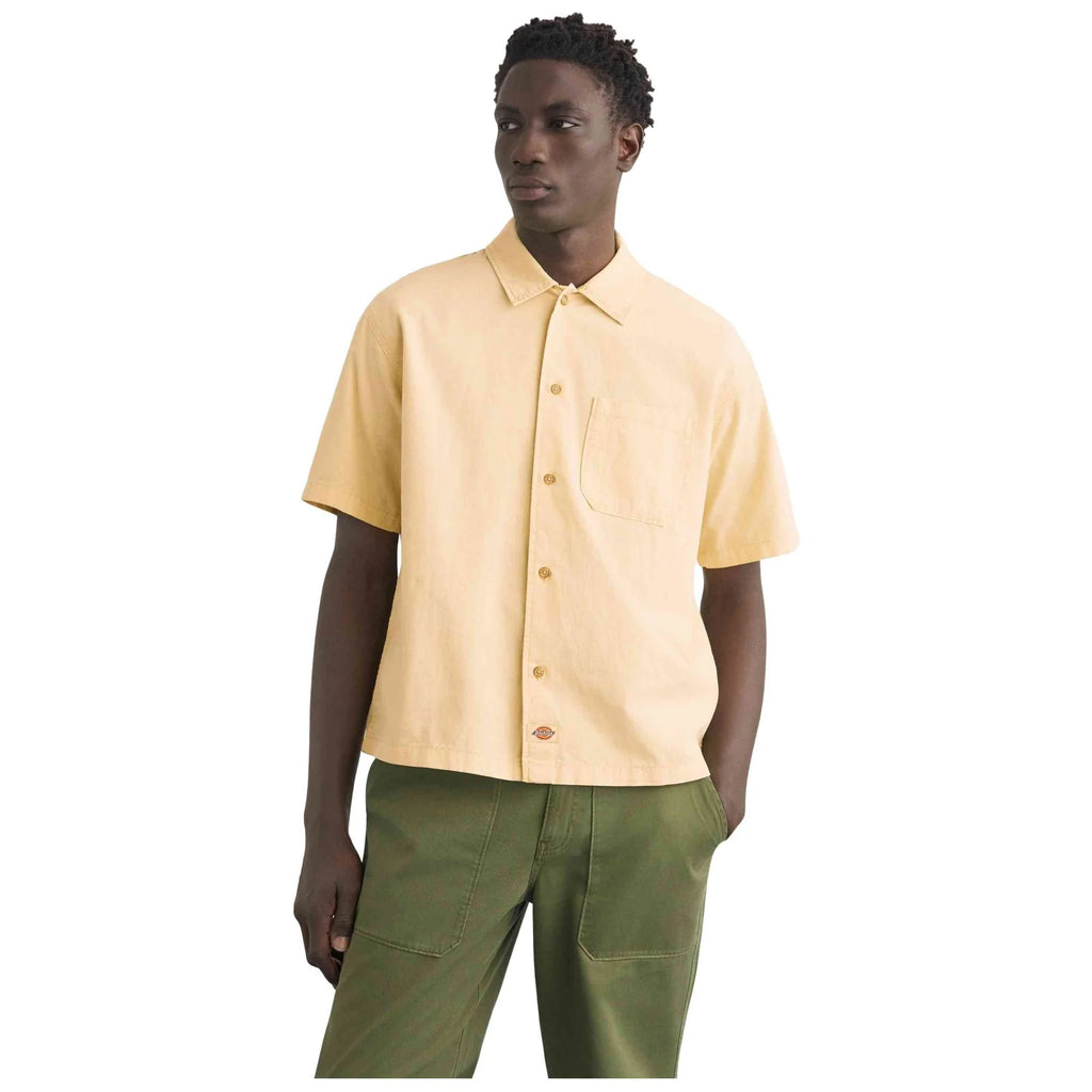 DICKIES Vernal S/S SHIRT - Beige - FREESTYLE LLORET