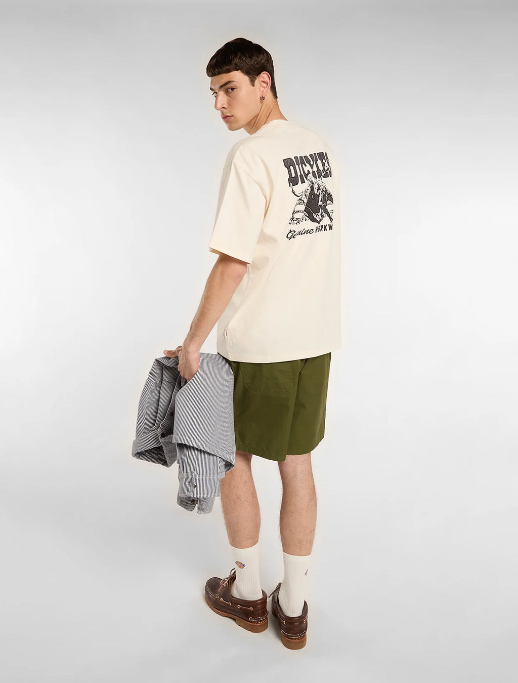 DICKIES Buchtell  SS Tee - Egret Beige