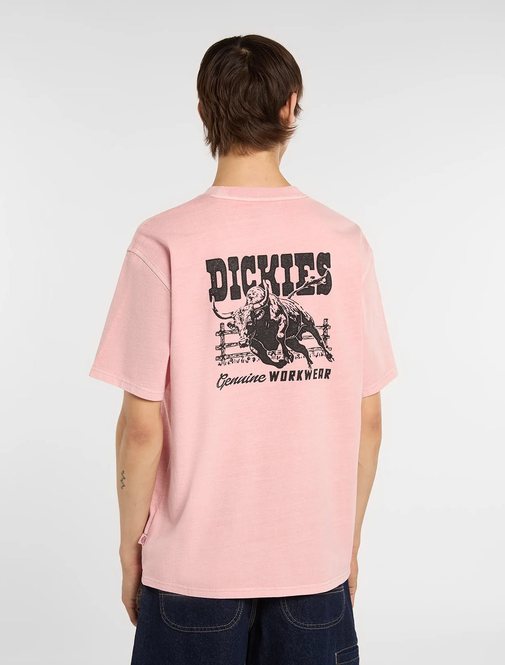 DICKIES Buchtell  SS Tee - Bridal Rose