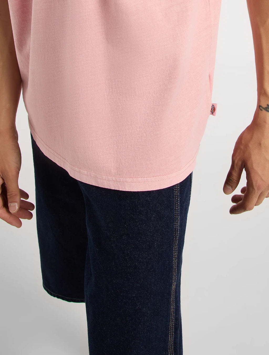 DICKIES Buchtell  SS Tee - Bridal Rose